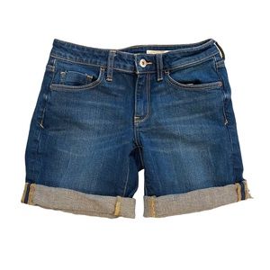 Pilcro and the Letterpress Mid Rise Slim Shorts